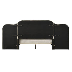 Ranallo - Queen Wall Bed - Beige Linen & Natural
