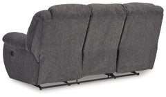 Foreside - Reclining Sofa - Charcoal