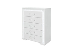 Naomi - Chest With LED - Silver
