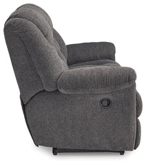 Foreside - Reclining Sofa - Charcoal