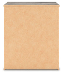 Elbrim - One Drawer Night Stand - Brown