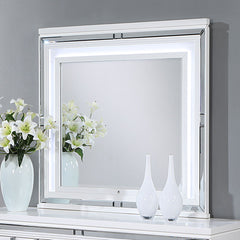 Genoa - Mirror - Sparkling White