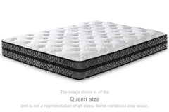 10 Inch Pocketed Hybrid - Full Mattress - White