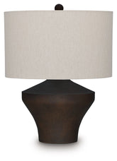 Dolanham - Metal Table Lamp - Distressed Brown