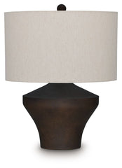 Dolanham - Metal Table Lamp - Distressed Brown