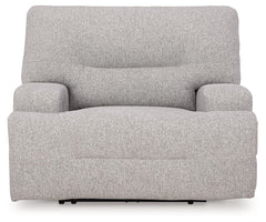 Acklen Place - Wide Seat Power Recliner - Pewter
