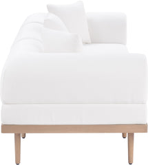 Laguna - 3 Piece Resilient Water Resistant Fabric 106.5" Upholstered Outdoor Patio Modular Sofa