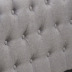 Justice - Twin Daybed With Trundle - Smoke Gray Fabric