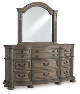 Ardenfield - Dresser And Mirror - Light Brown