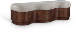 Savoy - Bench With Brown Base
