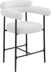 Blake - Counter Stool With Black Base (Set of 2)