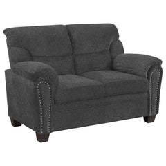 Clementine Grey Loveseat - MyWaynesHome #