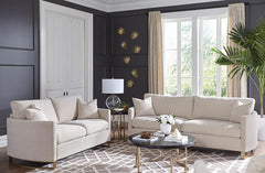 Corliss Beige 2 Pc Sofa Set - MyWaynesHome #
