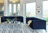Chalet Blue 2 Pc Sofa Set - MyWaynesHome #