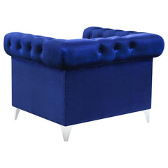 Bleker Blue 3 Pc Sofa Set - MyWaynesHome #