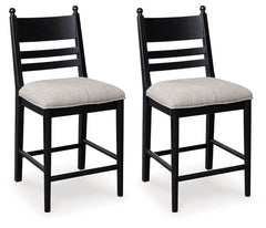 Greddinton - Upholstered Barstool (Set of 2)