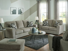 Cascilla - 2 Pc. - Sofa, Loveseat - Pewter