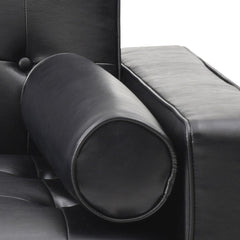 Andrews - Loveseat Bed - Black