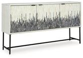 Freyton - Armario Decorativo - Blanco / Gris