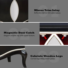 Ashor - Console Cabinet - Black