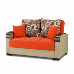 Ottomanson Mobimax - Upholstered Convertible Loveseat With Storage