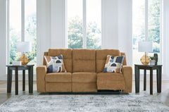 Kanlow - Reclining Sofa - Honey