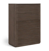 Morino - Oak Veneer And Solid Wood Chest - Brown