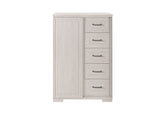 Clara - Sliding Door Chest - Beige