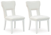 Chalanna - Dining Upholstered Side Chair (Set of 2) - White
