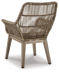 Beach Front - Arm Chair With Cushion (Set of 2) - Beige