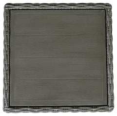 Elite Park - Square End Table - Gray