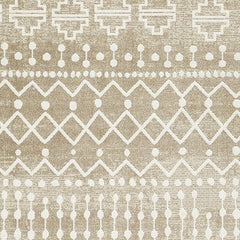 Bunchly - 5' x 7' Rug - Tan / Brown / Cream
