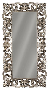 Lucia - Floor Mirror - Antique Silver Finish