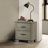 Joanna - Nightstand - Weathered Gray