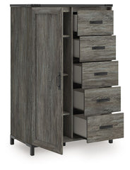 Frandern - Bookcase Panel Bedroom Set With Storage