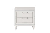 Genoa - Nightstand - Sparkling White