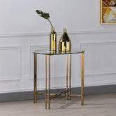Veises - End Table - Champagne