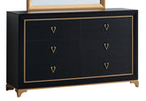 Kramer - Dresser - Black / Gold