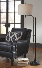 Anemoon - Metal Floor Lamp - Black