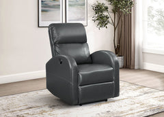 Grant Upholstered Power Recliner Chair Grey - MyWaynesHome #