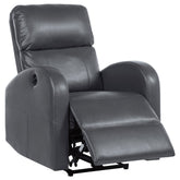 Grant Upholstered Power Recliner Chair Grey - MyWaynesHome #