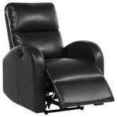 Grant Upholstered Power Recliner Chair Brown - MyWaynesHome #