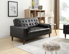 Andrews - Loveseat Bed - Black