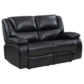 Black Motion Loveseat - MyWaynesHome #