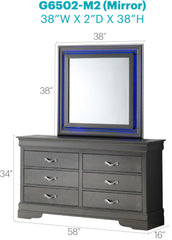 Glory Furniture - Lorana - Mirror With LED