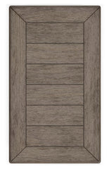 Tyler Creek - Chair Side End Table - Black / Gray