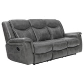 Conrad Grey Motion Sofa W/ Pop Up Outlet - MyWaynesHome #