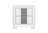Optimus - Nightstand - White / Gray