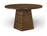 Tavio - 48" Oak Veneer And Solid Wood Dining Table