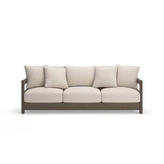 Arc Lake - Sofa With Cushion - Brown / Beige